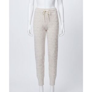 NEW VARLEY florence sweatpant in neutral knit